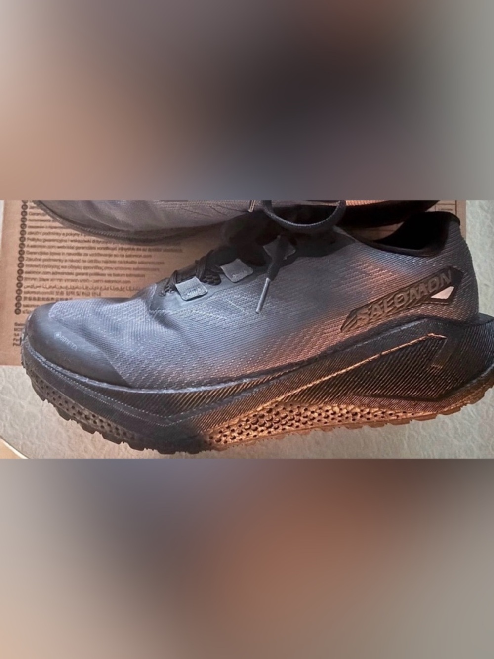 Salomon Gore Tex Aero Blaze Grvl Size 8.